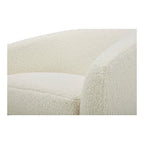Fauteuil pivotant moderne en tissu