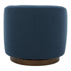 Fauteuil pivotant moderne en tissu
