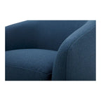 Fauteuil pivotant moderne en tissu