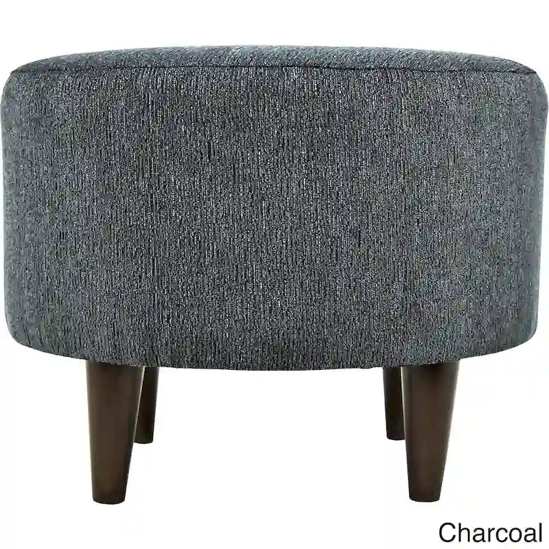 Pouf rond rembourré