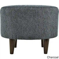 Pouf rond rembourré