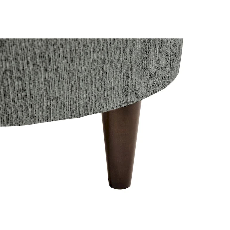 Pouf rond rembourré