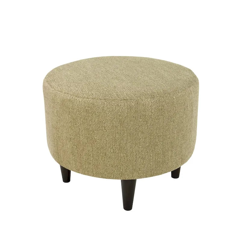 Pouf rond rembourré