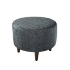 Pouf rond rembourré