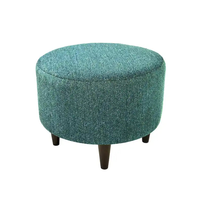Pouf rond rembourré