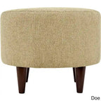 Pouf rond rembourré