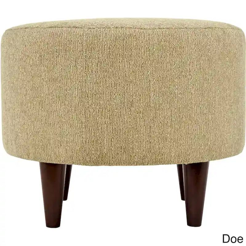 Pouf rond rembourré