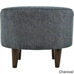 Pouf rond rembourré