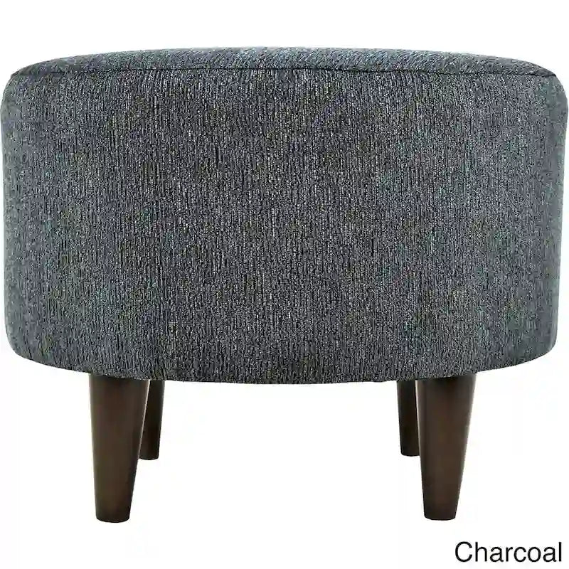 Pouf rond rembourré