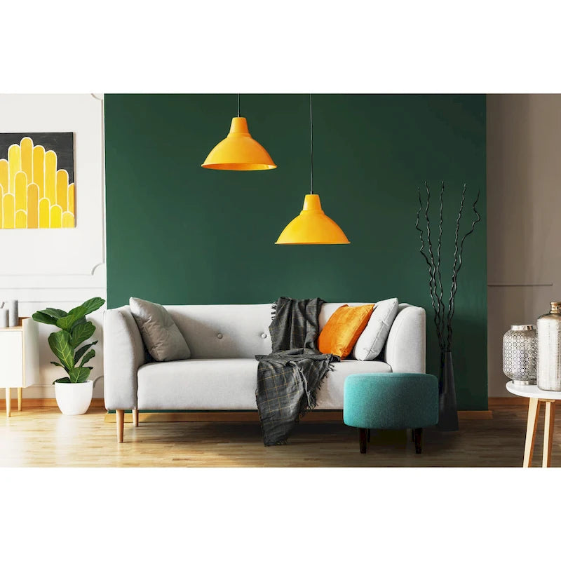 Pouf rond rembourré