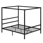 Black Mosquito Net Bed