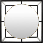 Tables gigognes miroirs - 21H x 21L x 21P, 19H x 19L x 19P