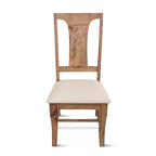 Pengrove Mango Wood Upholstered Dining Chairs, Set of 2 - N/A