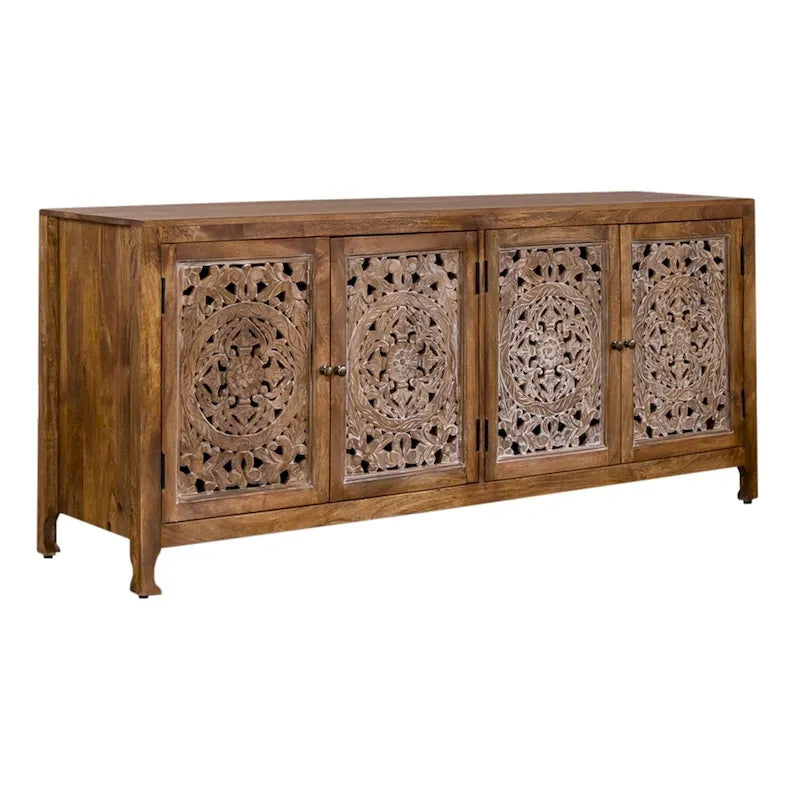Meuble TV 4 portes de 74 pouces
