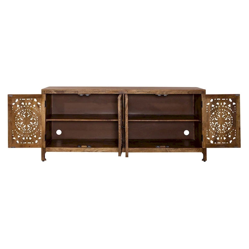 Meuble TV 4 portes de 74 pouces