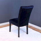 Chaises de salle à manger Flohr en velours touffeté