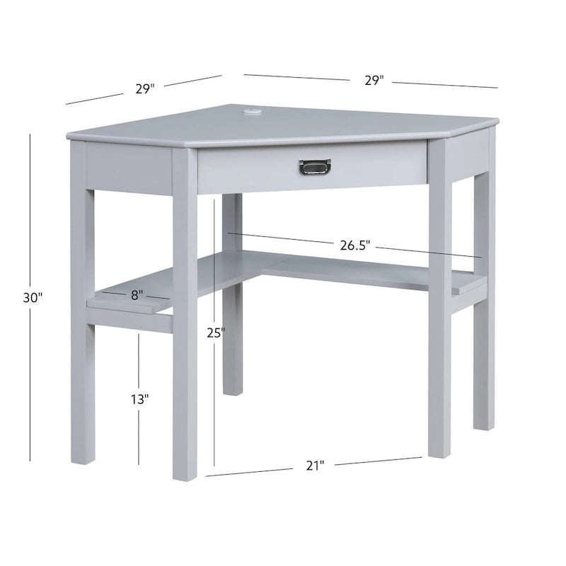 Bureau classique avec rangements