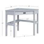 Bureau classique avec rangements