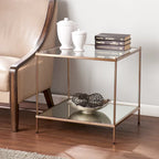 Table d'appoint en verre Glam