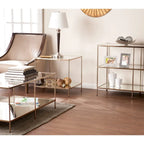 Table d'appoint en verre Glam