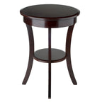 Table d'appoint ronde, Cappuccino - 20L x 20P x 27H.