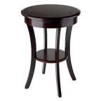 Table d'appoint ronde, Cappuccino - 20L x 20P x 27H.