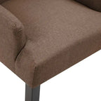 Chaises de salle à manger avec accoudoirs 1/2/4/6 pcs Tissu multicolore - 21.3 x 22 x 41.7