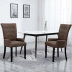 Chaises de salle à manger avec accoudoirs 1/2/4/6 pcs Tissu multicolore - 21.3 x 22 x 41.7