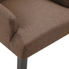 Chaises de salle à manger avec accoudoirs 1/2/4/6 pcs Tissu multicolore - 21.3 x 22 x 41.7