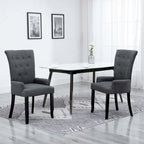 Chaises de salle à manger avec accoudoirs 1/2/4/6 pcs Tissu multicolore - 21.3 x 22 x 41.7