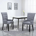 Chaises de salle à manger avec accoudoirs 1/2/4/6 pcs Tissu multicolore - 21.3 x 22 x 41.7
