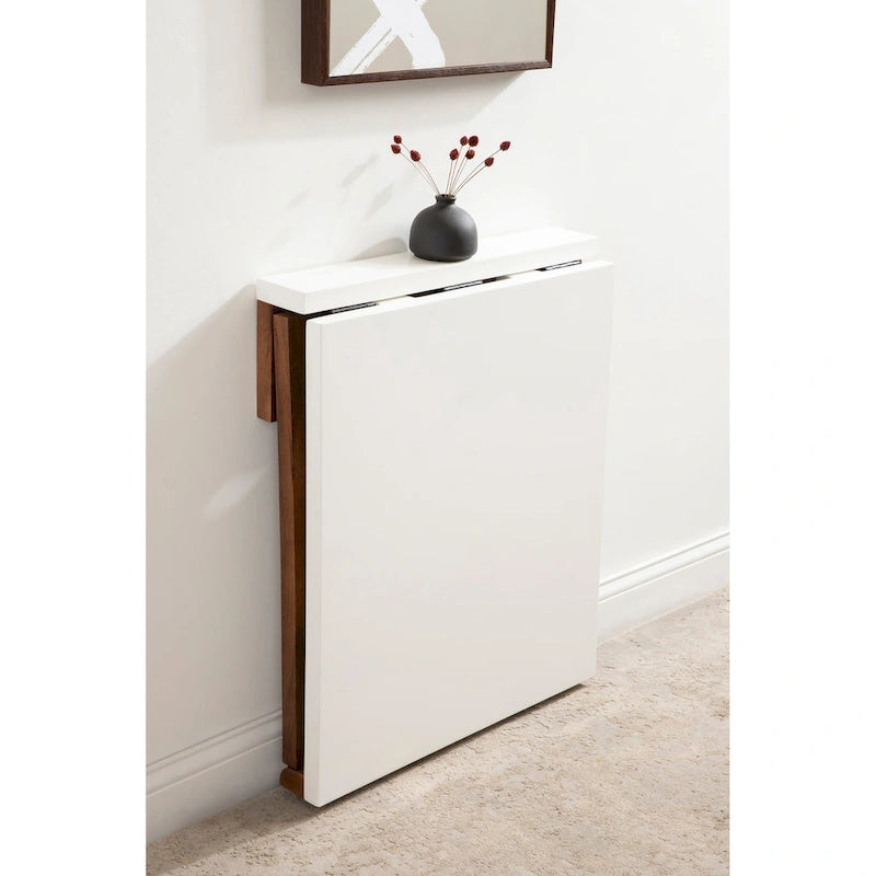 Table murale pliante en bois - 24x33x31
