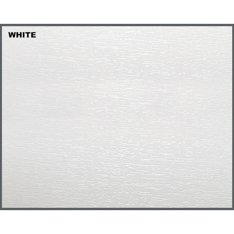 Meuble de rangement vertical Miami contemporain à 4 tiroirs en grain de bois blanc