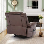 Fauteuil inclinable de massage en cuir respirant Canapé inclinable manuel pour salon